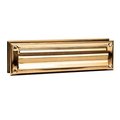 Salsbury Industries Salsbury Industries 4045B Mail Slot Standard Magazine Size - Brass 4045B